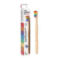 The Humble Co. Kinderzahnbürste Bambus Regenbogen> Online