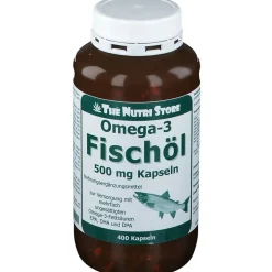 The Nutri Store Omega-3 Fischöl 500mg> Online