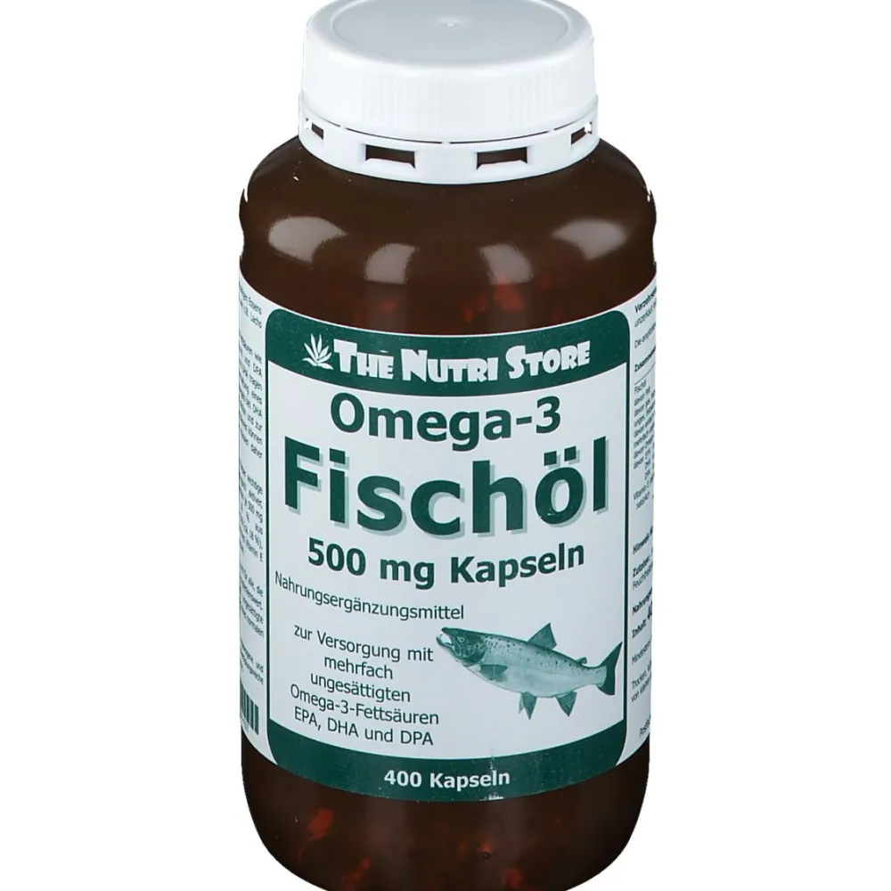 The Nutri Store Omega-3 Fischöl 500mg> Online