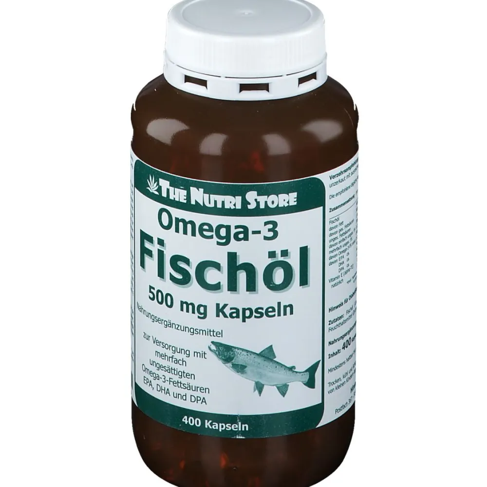The Nutri Store Omega-3 Fischöl 500mg> Online
