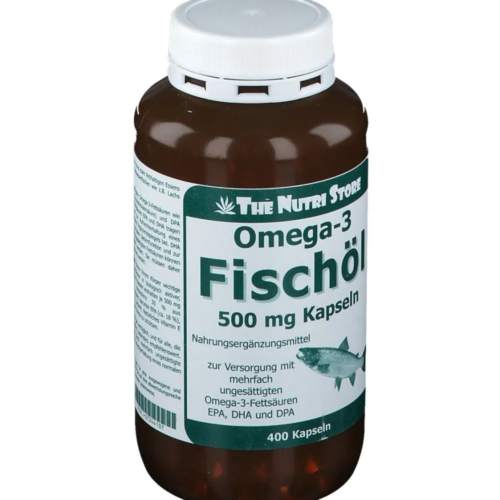 The Nutri Store Omega-3 Fischöl 500mg> Online