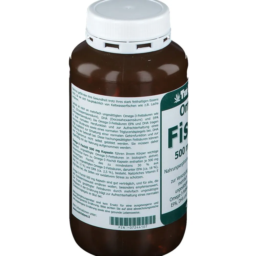 The Nutri Store Omega-3 Fischöl 500mg> Online