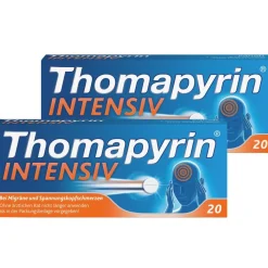 Thomapyrin INTENSIV 2x 20Stk. I  starke Hilfe bei Kopfschmerzen und Migräne| New