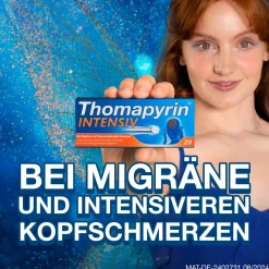 Thomapyrin INTENSIV 2x 20Stk. I  starke Hilfe bei Kopfschmerzen und Migräne| New