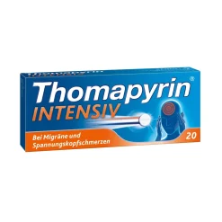 Thomapyrin INTENSIV 2x 20Stk. I  starke Hilfe bei Kopfschmerzen und Migräne| New