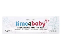time4baby hochempfindlicher Frühschwangerschaftstest 10 miu/ml| Hot