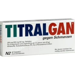 TITRALGAN® gegen Schmerzen| Best