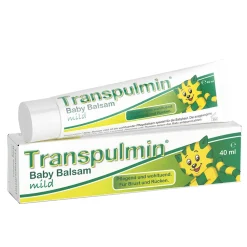 Baby Balsam mild: Wohltuender Erkältungsbalsam für Kinder ab 3 Monaten,|Transpulmin
