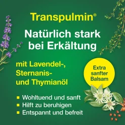 Baby Balsam mild: Wohltuender Erkältungsbalsam für Kinder ab 3 Monaten,|Transpulmin