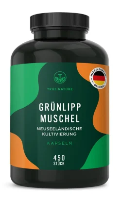 ® Grünlippmuschel Kapseln - Neuseeländische Kultivierung|TRUE NATURE Online