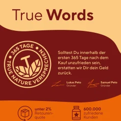 ® Safran Extrakt Kapseln - Markenrohstoff Affron® mit Vitamin B1 & B3|TRUE NATURE Discount