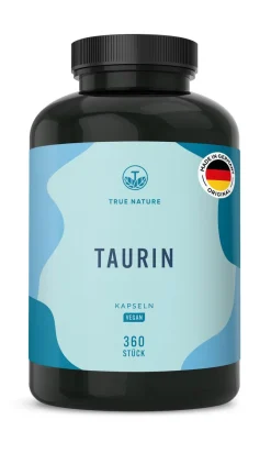 ® Taurin Kapseln - Vegan & Made in Germany>TRUE NATURE New