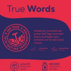 ® Vitamin B12 hochdosiert 1000µg + Folsäure (Quatrefolic®) Testsieger - 6 Monate Vorrat|TRUE NATURE New