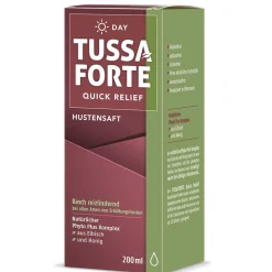 TUSSAFORTE DAY Quick Relief Hustensaft> Hot