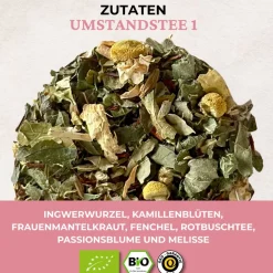 Umstandstee 1 - Schwangerschaftstee für das 1. Trimester -100% bio - Vita Et Natura® Teemanufaktur> Clearance