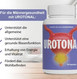 Urotonal Kapseln mit Zink Harnweg-Unterstützung Nahrungsergänzungsmittel| New