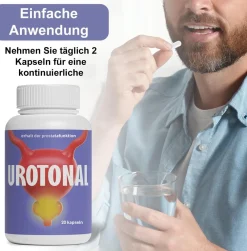 Urotonal Kapseln mit Zink Harnweg-Unterstützung Nahrungsergänzungsmittel| New