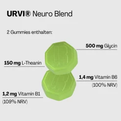 URVI® Neuro Support - mit L-Theanin, Glycin, Vitamin B1 & B6><noscript><img width=