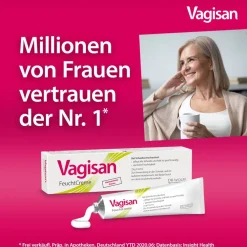 FeuchtCreme: Hormonfreie Vaginalcreme bei Scheidentrockenheit – auch als Gleitmittel anwendbar|Vagisan Clearance