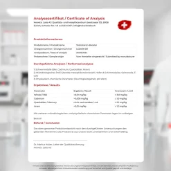 Vaud ® Testosterone Booster | Potenzmittel extra stark für Männer | Energie, Libido & Muskelfunktion| Outlet