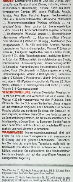 Vibracell® - Vitaminkonzentrat| Outlet