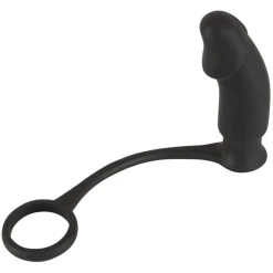 Vibro-Penisring „Ring + Plug“ | Penis-/Hodenring mit Vibro-Analplug |><noscript><img width=