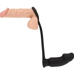 Vibro-Penisring „Ring + Plug“ | Penis-/Hodenring mit Vibro-Analplug |><noscript><img width=