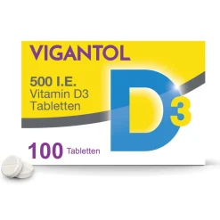 ® 500 I.E. Vitamin D3 - Jetzt 20% mit dem Code 20 sparen>Vigantol Outlet