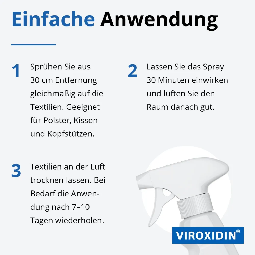Viroxidin Läuse Abwehrspray> Hot