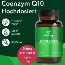 ® COENZYM Q10 komplex 200 mg|vitabay Outlet