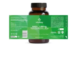NAD+ 1000 mg  Trans-Resveratrol 600 mg liposomal - hochdosiert|vitabay Online