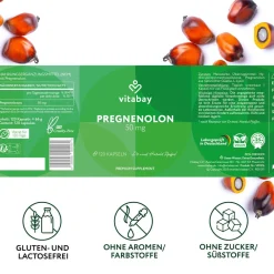 Pregnenolon 50 mg|vitabay