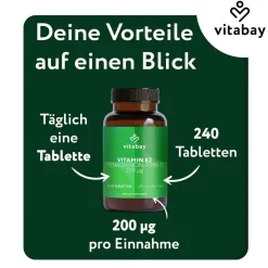 ® Vitamin K2 200 µg|vitabay Clearance