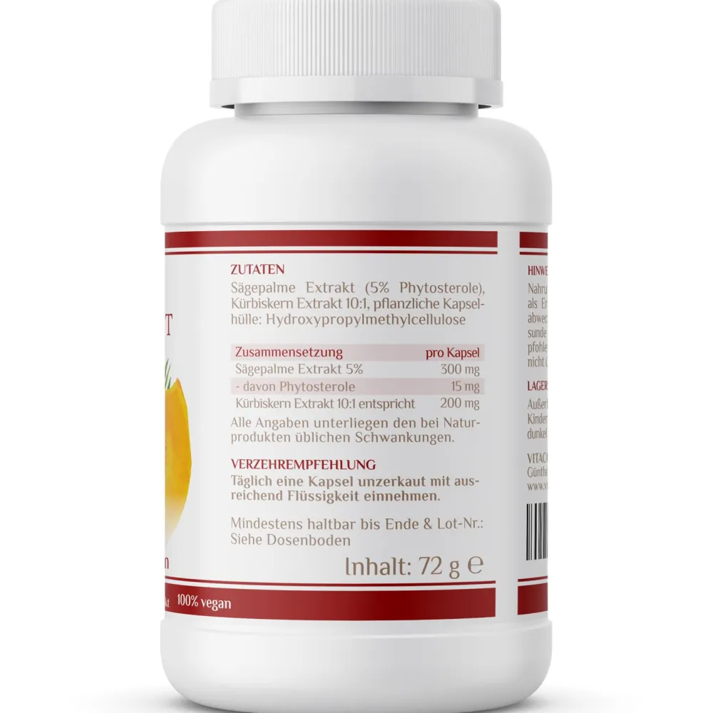 VITACONCEPT Sägepalme & Kürbiskern| Best