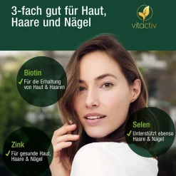 vitactiv Biotin Selen & Zink vegan> Clearance