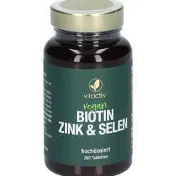 vitactiv Biotin Selen & Zink vegan><noscript><img width=