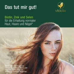 vitactiv Biotin Selen & Zink vegan><noscript><img width=