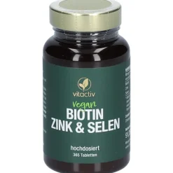 vitactiv Biotin Selen & Zink vegan><noscript><img width=