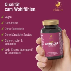 Vitactiv - INTIMFLORA PROBIOTIK - Milchsäurebakterien| Sale