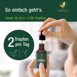 Vitactiv VITAMIN A TROPFEN 3.333 I.E|