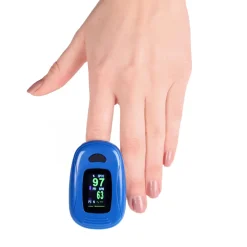 Vital Comfort Puls-Oximeter für die Fingerspitze zur Selbstkontrolle von Sauerstoffsättigung und Pul><noscript><img width=