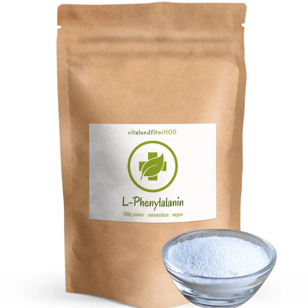 vitalundfitmit100® L-Phenylalanin Pulver| Outlet