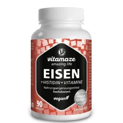 EISEN 20 mg + Histidin + Vitamine C/B9/B12|vitamaze New