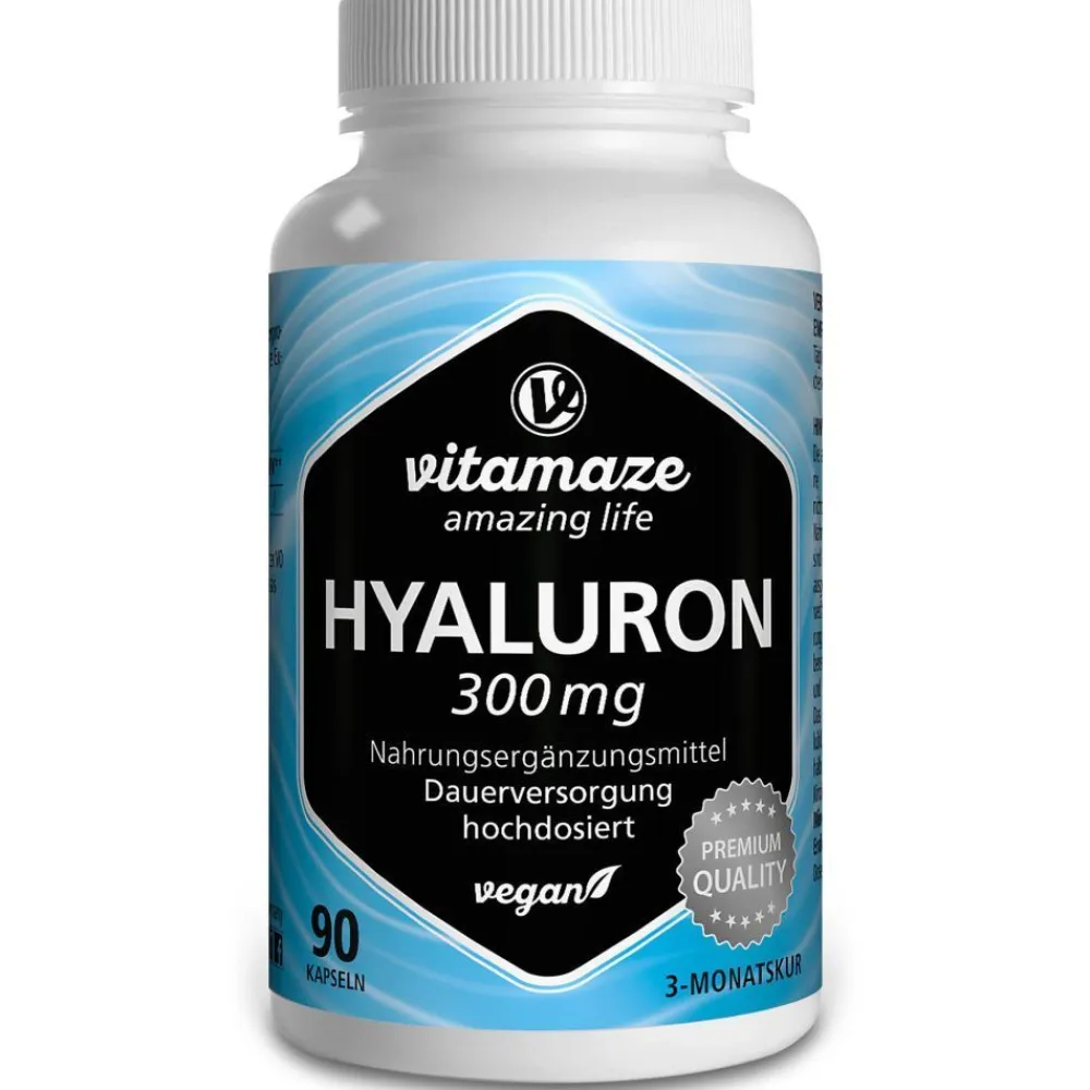 HYALURONSÄURE 300 mg hochdosiert vegan|vitamaze Clearance