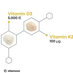 ® Vitamin D3 5.000 I.E. + K2|vitamaze Discount