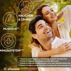 ® Vitamin D3 5.000 I.E. + K2|vitamaze Discount