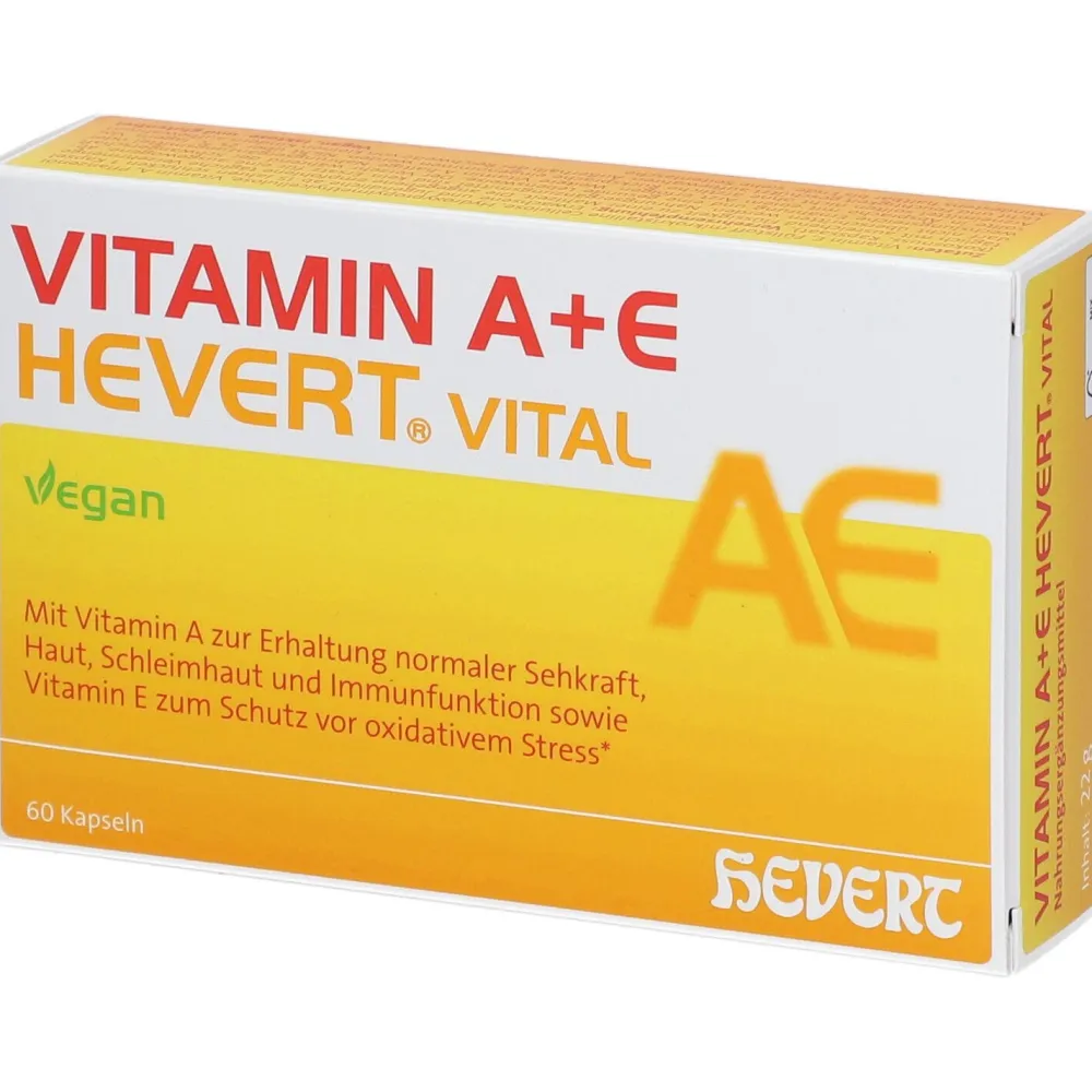 VITAMIN A+E HEVERT VITAL> Hot