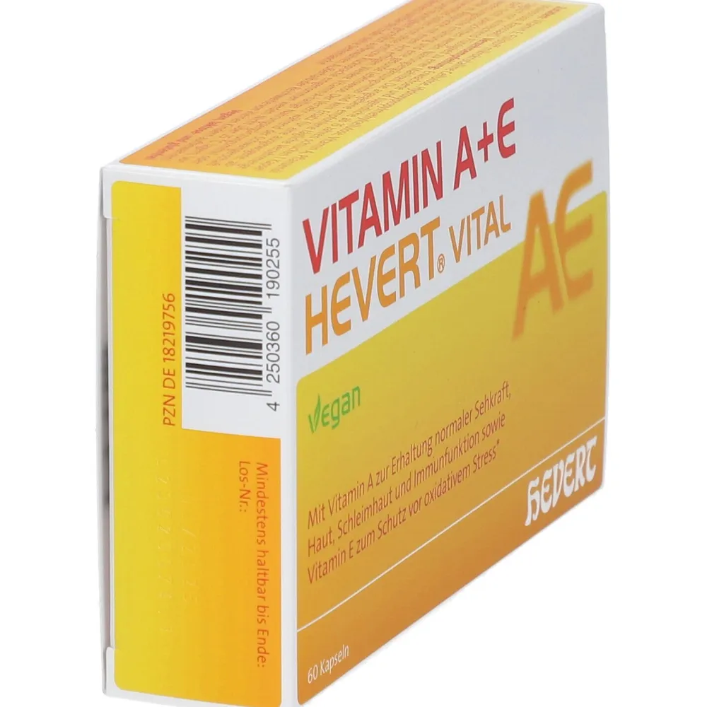 VITAMIN A+E HEVERT VITAL> Hot
