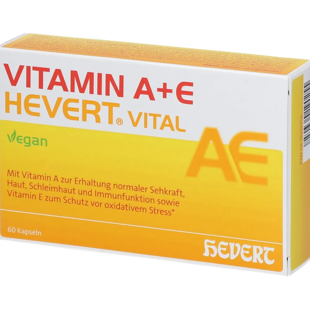 VITAMIN A+E HEVERT VITAL> Hot