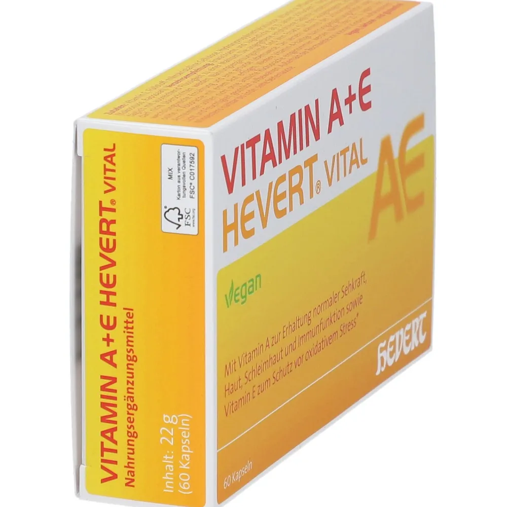 VITAMIN A+E HEVERT VITAL> Hot